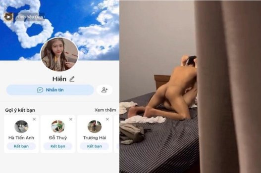 Секс клип Эм Хиен был трахнут, чтобы распылить весь пляж