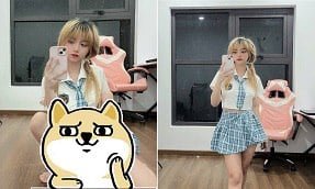 Linh Kute демонстрирует замечательный горячий клип